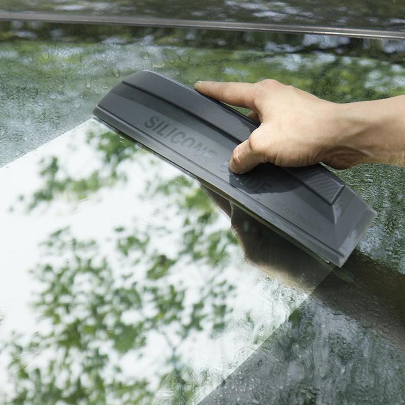 Silicone Blade Car Wash Water Window Wiper Soap Cleaner Scraper Squeegee Auto Vehicle Windshield Window Cleaning Tool