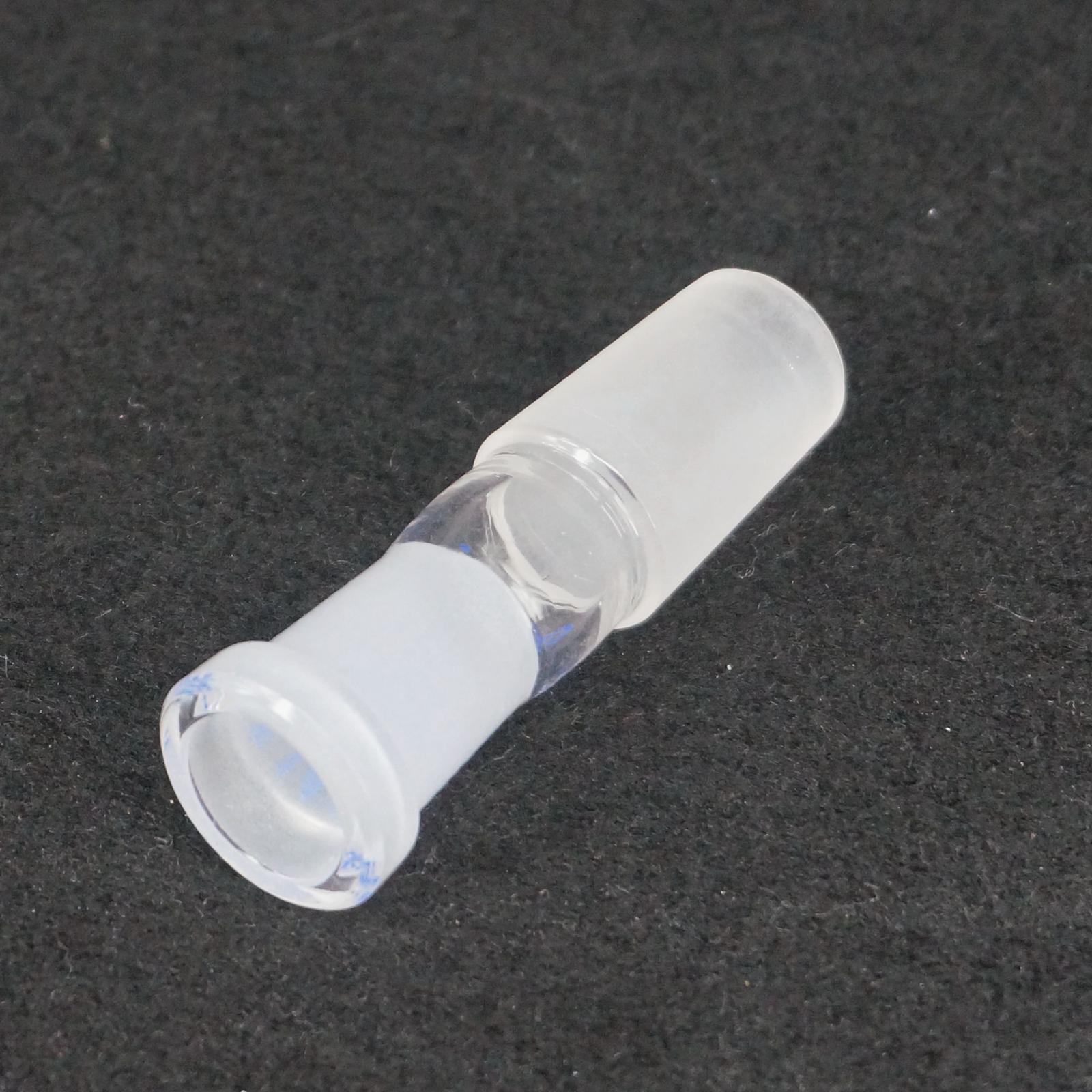 Adaptador de transferencia de vidrio para laboratorio, accesorio femenino de 14/23 a 19/26 juntas masculinas, con reducción