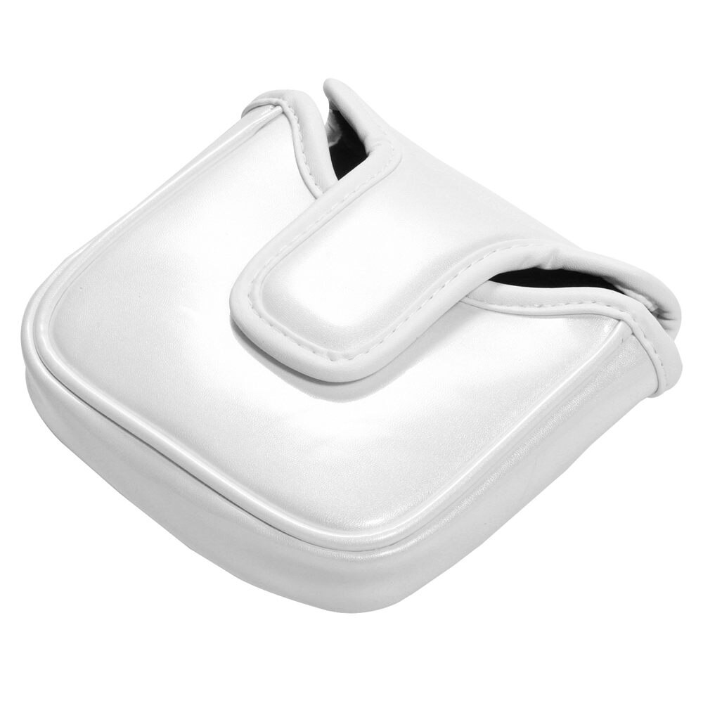 Golf firkant stor hammer putter cover klub hovedcover magnetisk lukning til edderkoppesputter