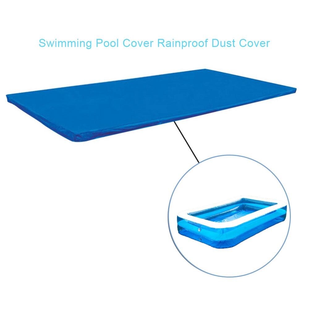 300*201*66CM/221*150*43CM Abdeckung Tuch Matte Abdeckung rahmen pool Für garten Schwimmbad Abdeckung Regendicht Staub Abdeckung