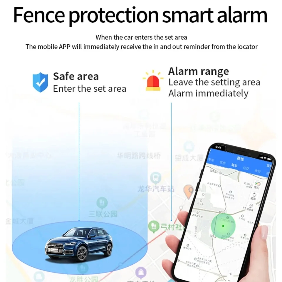 GF-22 Auto Tracker Apparaat Sterk Magneticautomatisch Alarm Motorfiets Auto Mini Gps Trackersvoice Controle Anti-Verloren Apparaat Locator