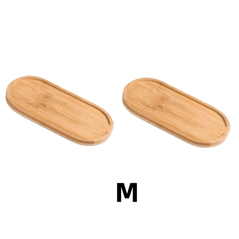 Houten pallet rechthoekige basis waterbak wastafelsteun rond klein chassis wastafelkussen waterdicht bamboe dienblad: Oranje