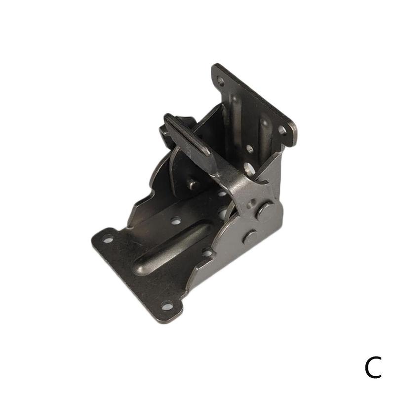 Opvouwbaar scharnier voor thuis eenvoudig te installeren tafel bureau accessoires ruimte 180 hardware meubels besparen connector hoek zelfborgend  n3 f 9: C