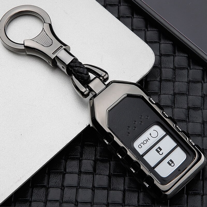 Til honda accord bil nøglecover etui holder beskytter etui sort kun et nøgle etui: Default Title