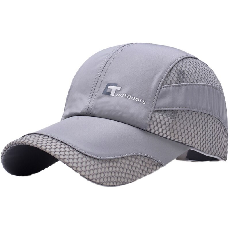 Mesh cap letter broderi bomull polyester 50+  solskydd snabbtorkande anti-uv justerbara hattar utomhus sportkläder tillbehör