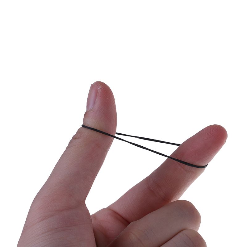 Assortiment de bandes en caoutchouc pour magnétophone 1x1mm, 30 pièces, mixtes, plates et régulières, compatibles avec les enregistreurs vidéo et les lecteurs DVD