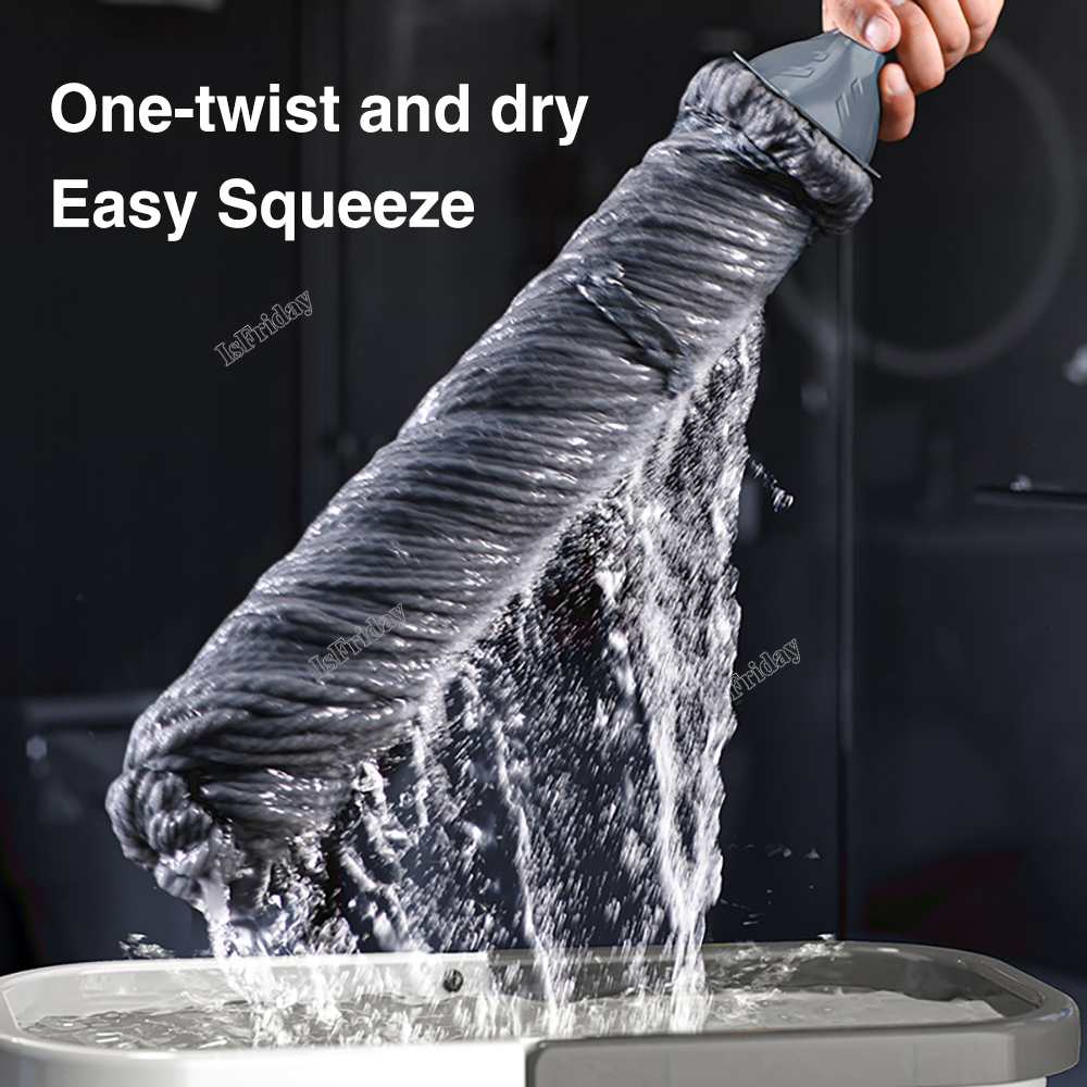 Roterende Zelfdraaiende Water Mop Geen Handwas Mop Huishoudelijke Mop Vloerreinigingsmop Luie Persoon Mop Vloerreinigingsgereedschap