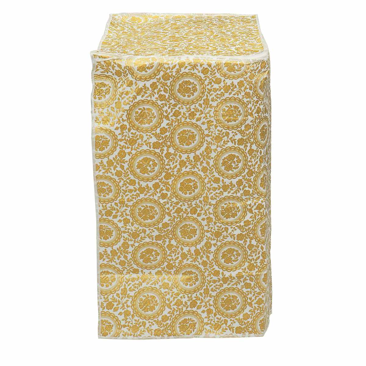 Fully Automatic Top Open Washer Sunscreen Washing Machine Waterproof Cover Dryer Polyester Gold Dustproof Washing Machine Cover