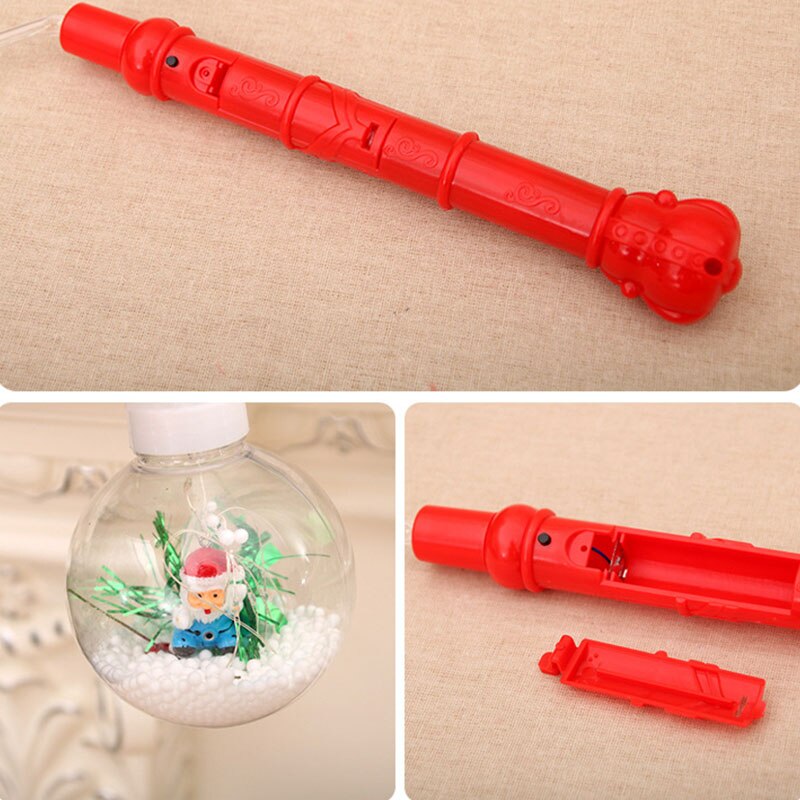 Weihnachten LED-leuchten Leuchtende Kugel Weihnachten Laterne Karikatur-Ozean Ball LED Licht Ball Party tanzen Nacht Licht Stütze