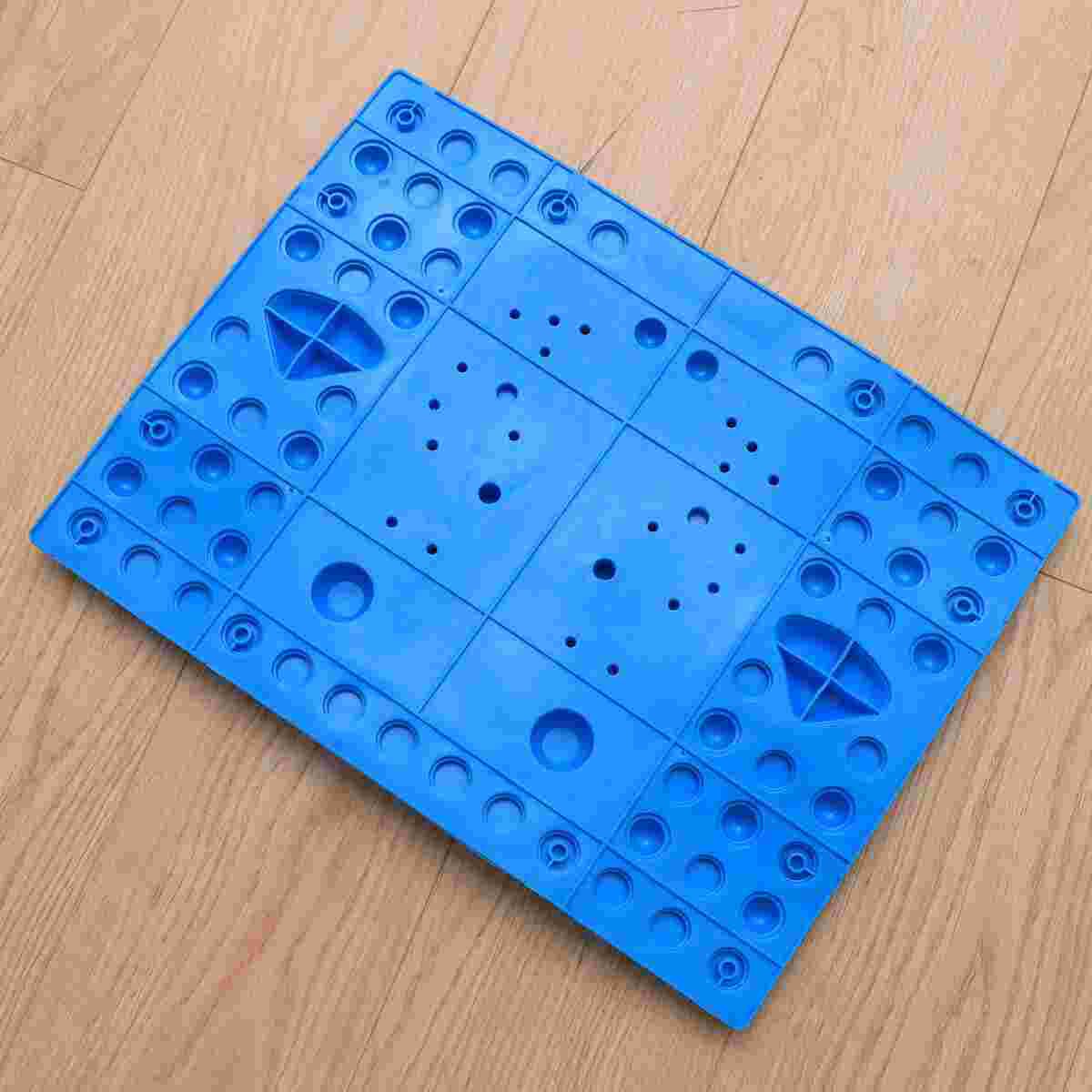 Reflex Mat Foot Massager Magnetic Therapy Toe Pressure Plate Pad Acupressure Relaxation Mat (Blue)