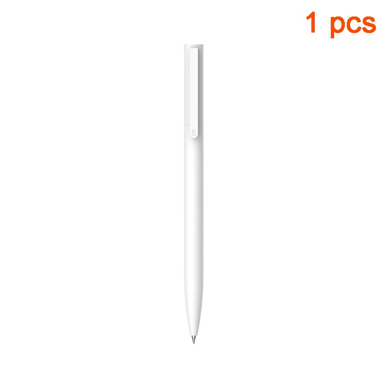 Originele Xiaomi Gel Pen Druk 0.5Mm Ondertekening Premec Glad Zwitserland Refill Mikuni Japan Inkt Zwart Refill: 1 piece