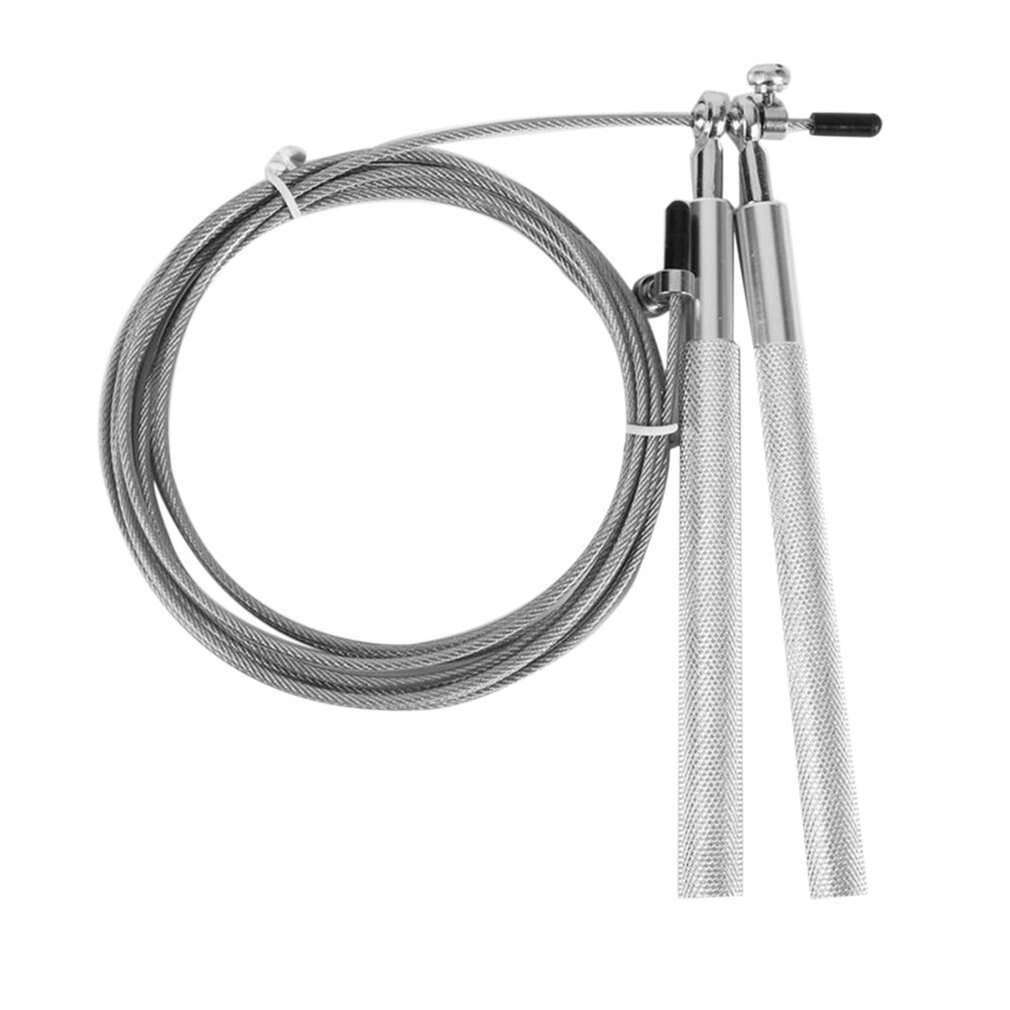 3 mètres portant la corde à sauter formation de forme physique corde à sauter professionnelle Double secouant le jeu poignée en aluminium en métal