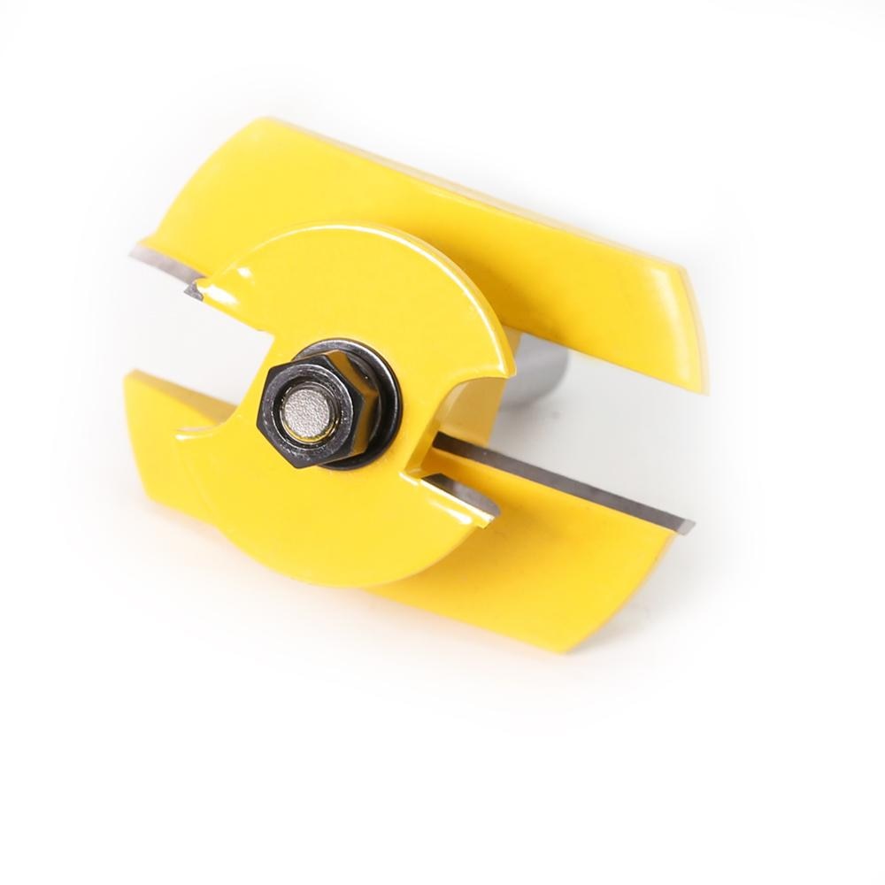 1pc 12mm 1/2 pouces panneau surélevé Ogee routeur peu avec Backcutter Tenon Cutter pour bois outils de travail du bois outil électrique