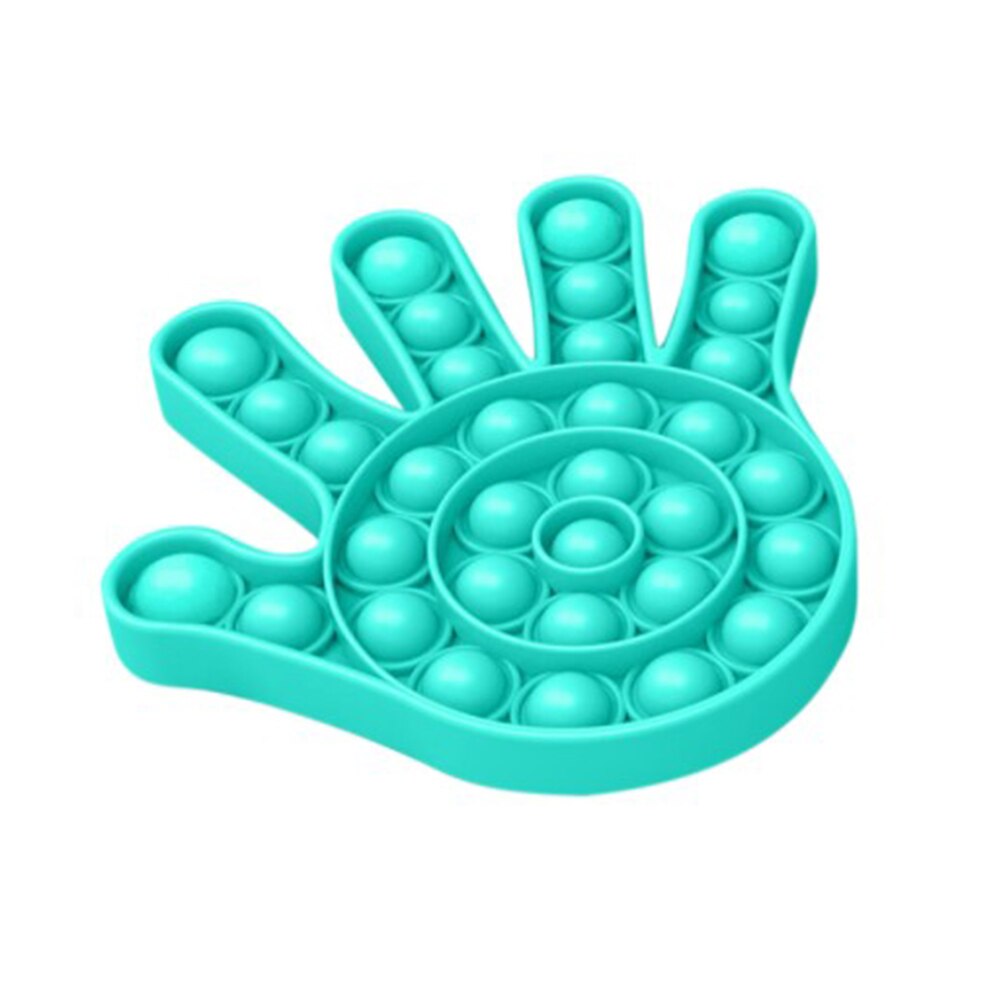 neue Star Shaped Push Blase Spielzeug Squeeze Spielzeug Kinder Erwachsene Stress Relief Silikon Zappeln Sensorischen Spielzeug für Kinder: 5