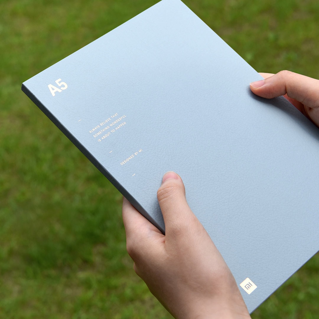 Xiaomi – carnet de notes A5 80g, 64 pages, ligne intérieure, points carrés, papier de papeterie, carnet pour voyage de bureau