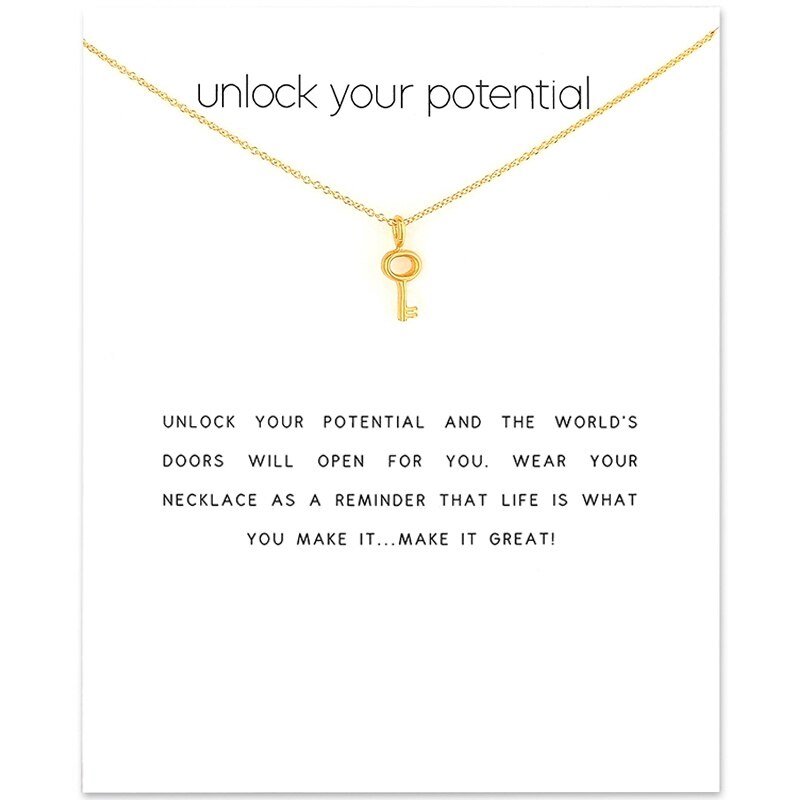 Moonxuan schlüsselanhänger-halskette, vergoldete und versilberte legierungskette, choker-schmuckhalskette für damen, karton: Hkkey-w-gold