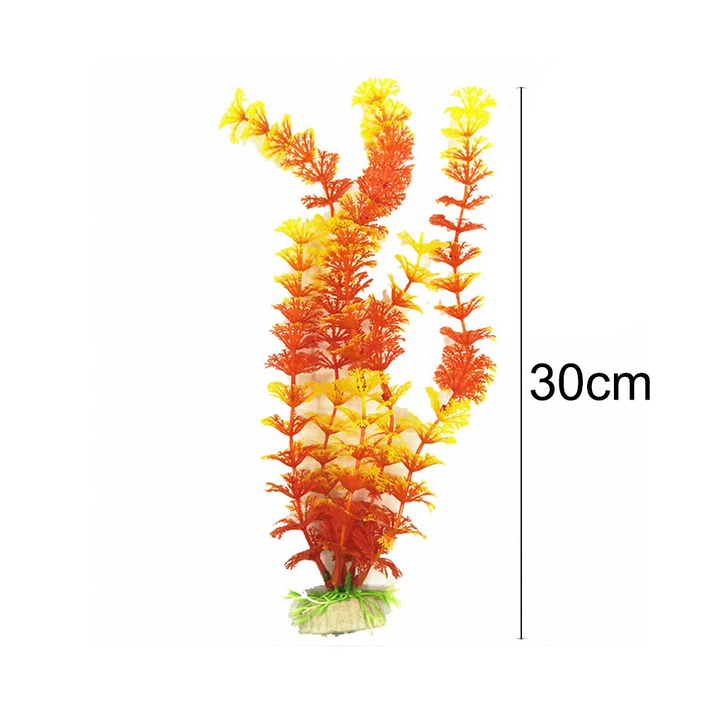 Plantas acuáticas artificiales que brillan en la oscuridad, acuario, decoraciones para acuarios, suministro de decoraciones para el hogar