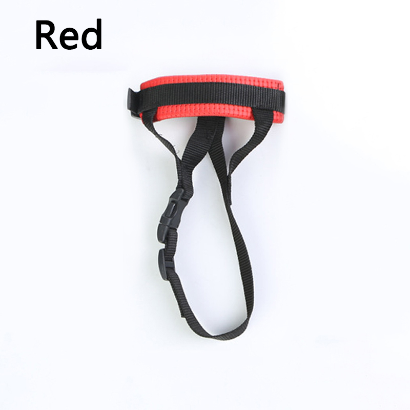 Muselière Anti-aboiement pour chien, accessoire pour animaux de compagnie, pour Pitbull, 4 tailles: Rouge / S