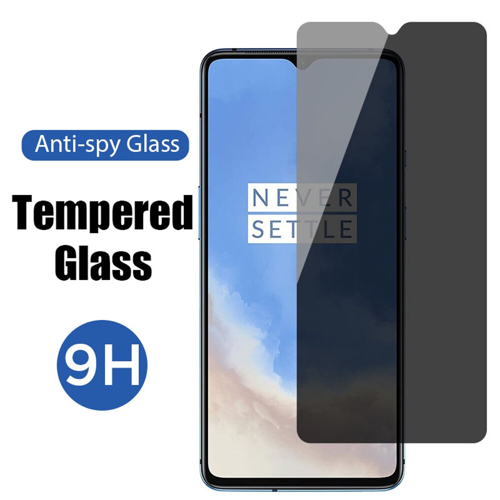 3D Privacy Gehard Glas Voor Oneplus Nord8T N100 N10 5G 7T 6T Volledige Cover Beschermende Glas Voor 7 6 5 Screen Protector