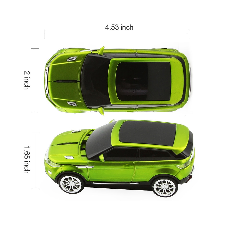 CHYI Wireless Car Shape Computer Mouse Usb Optical Mini 3d Ergonomic SUV Gaming Mice Portable PC Gamer Mause For Laptop Macbook