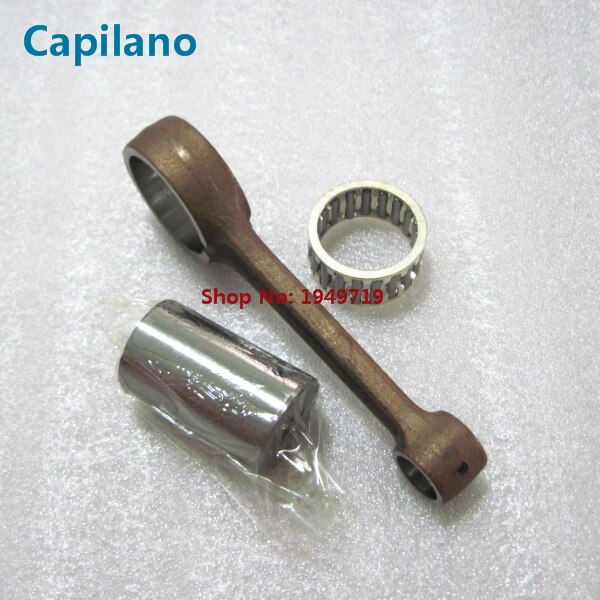 Bielas y bielas del cigüeñal para motocicleta, piezas del motor, GN200, GS200, QM200GY, para Suzuki 200cc, GS 200, K166