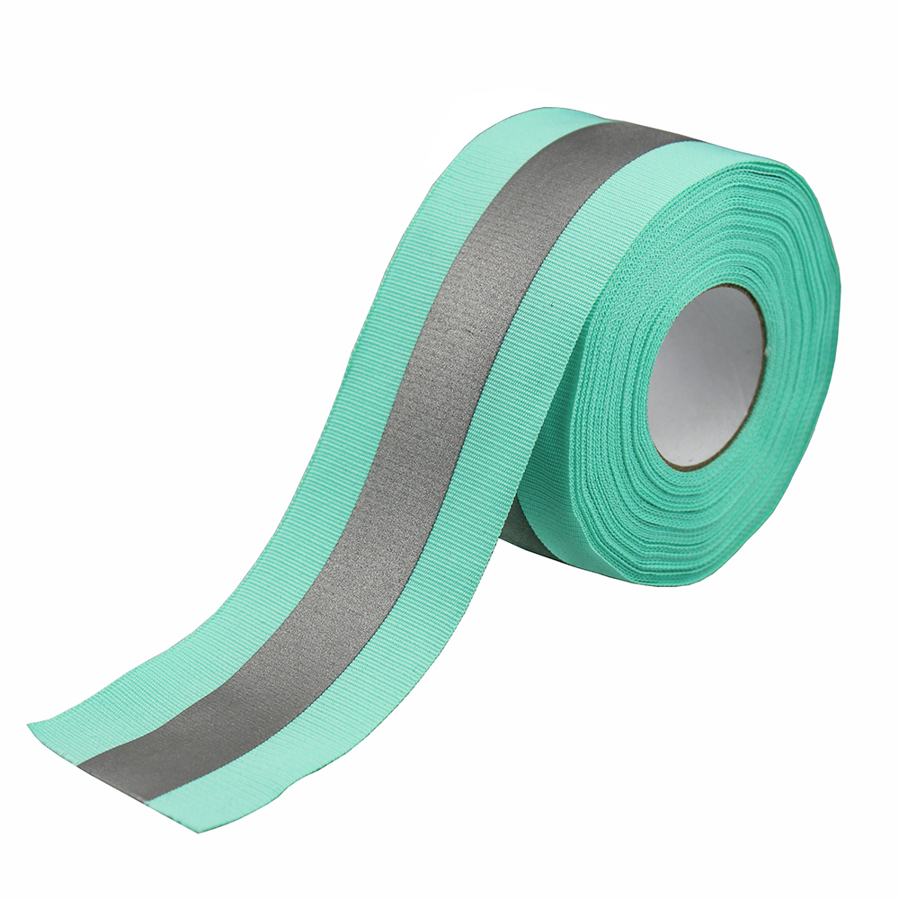 Sew On Silver Reflective Tape for Chothing Safety Fabric Webbing Trim Strip 5cm x 2cm x 2m: Blue-2m