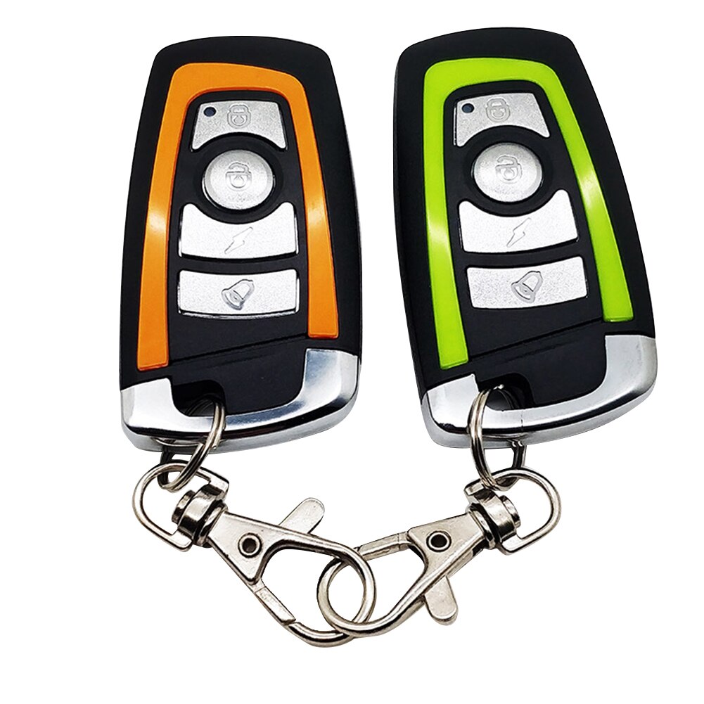 Dual Remote Control Motorcycle Alarm Security System Theft Protection Bike Scooter Motor Alarm System Moto Dirt Bike Alert Parts