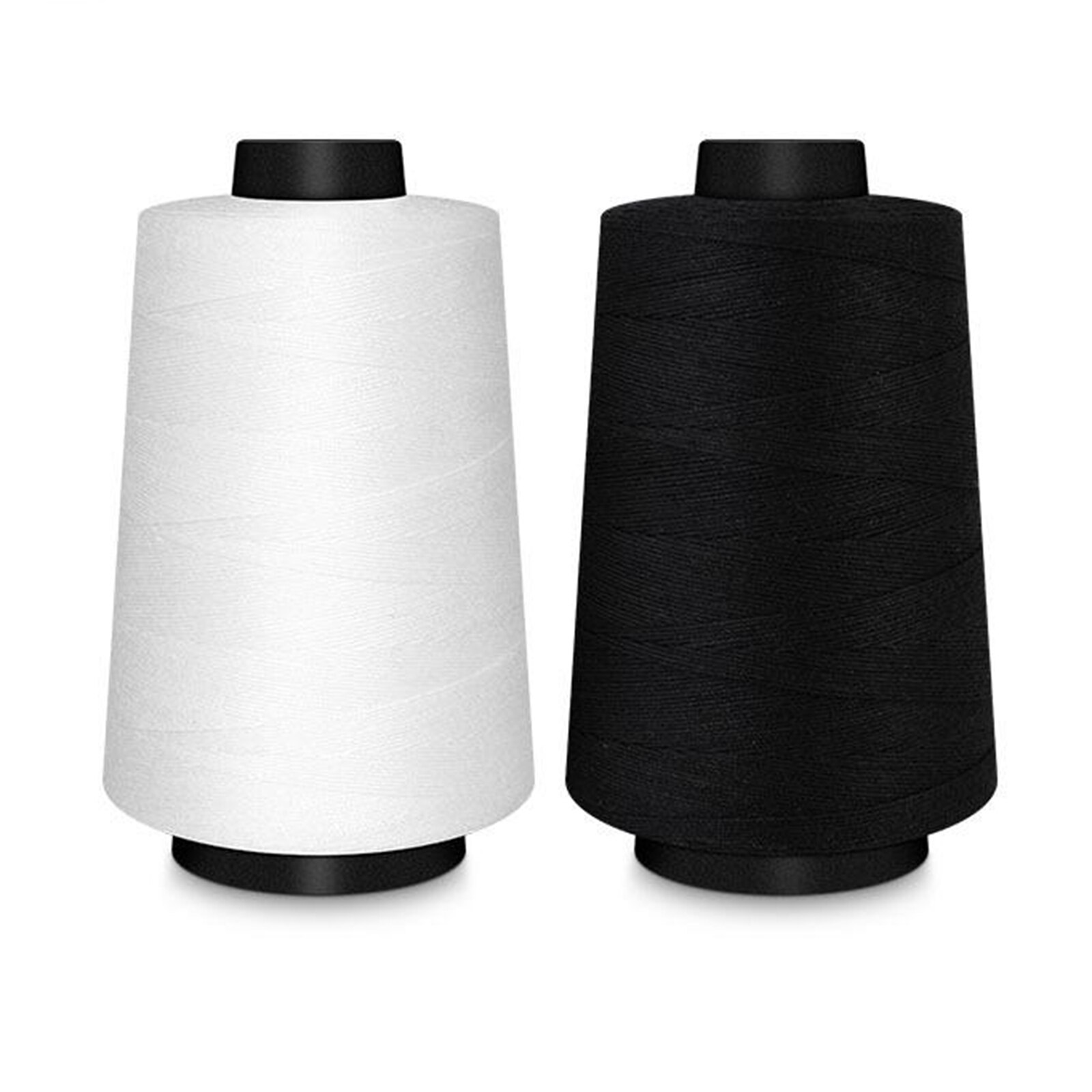 Serge-carretes grandes de hilo de coser, 2843 yardas cada cono