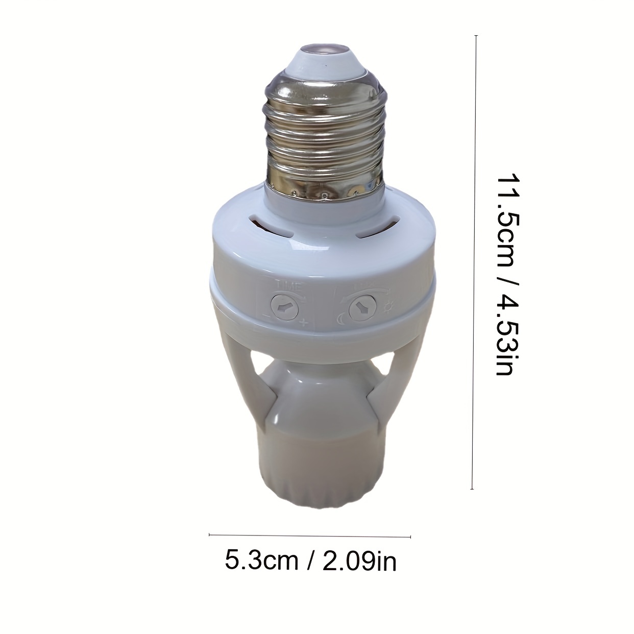 1pc Smart Motion Sensor Gloeilamp Houder E27 PIR Inductie Sensor Adapter Lampvoet Converter Automatische LED Schakelaar AC 110V 220V
