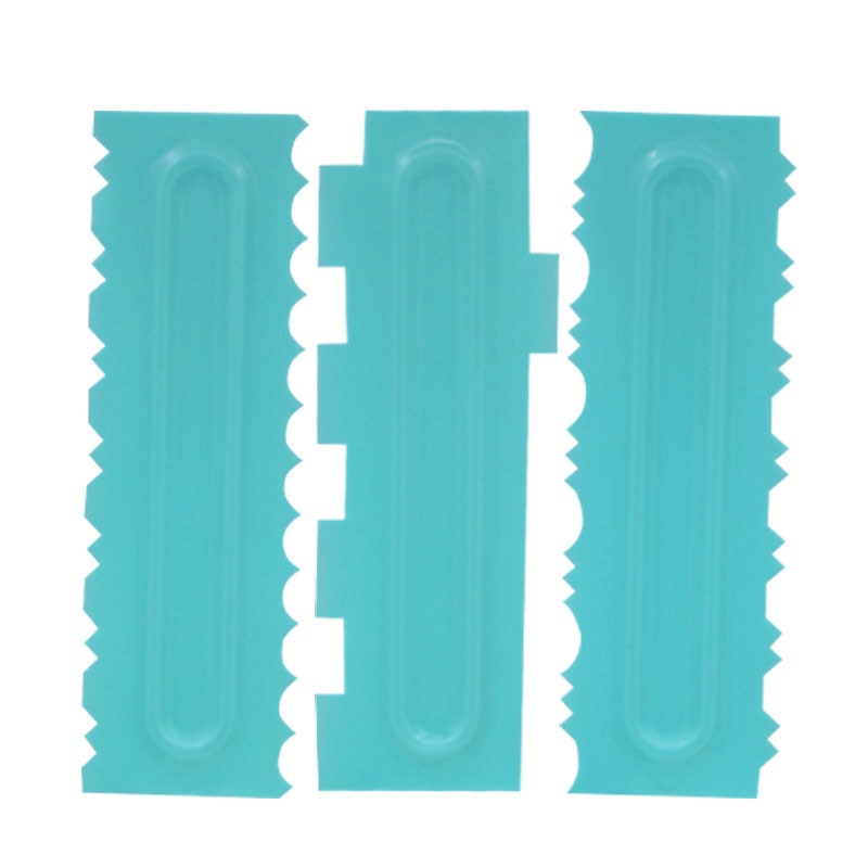 Herramientas de decoración de pasteles multiestilo, raspador de pastel de Fondant, espátula de pastel de plástico más suave, herramientas de cocina para hornear, accesorios