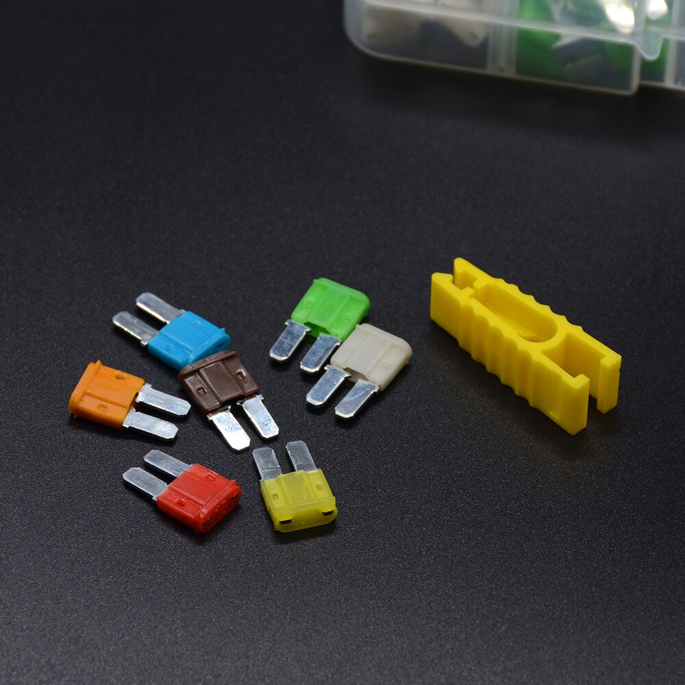 1SET 12V 24V 32V Universal Automobile Fuse Box with 140pcs Car MICRO 2 Inserts Blade Fuse