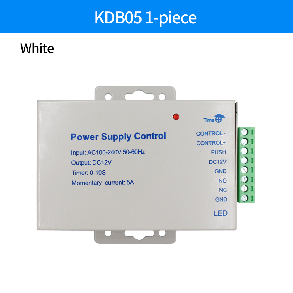 DC 12V Access Control Power Supply Switch 5A Output AC 110V-240V Input Power Source Supplier Adapter for Video Intercom System: Lavender