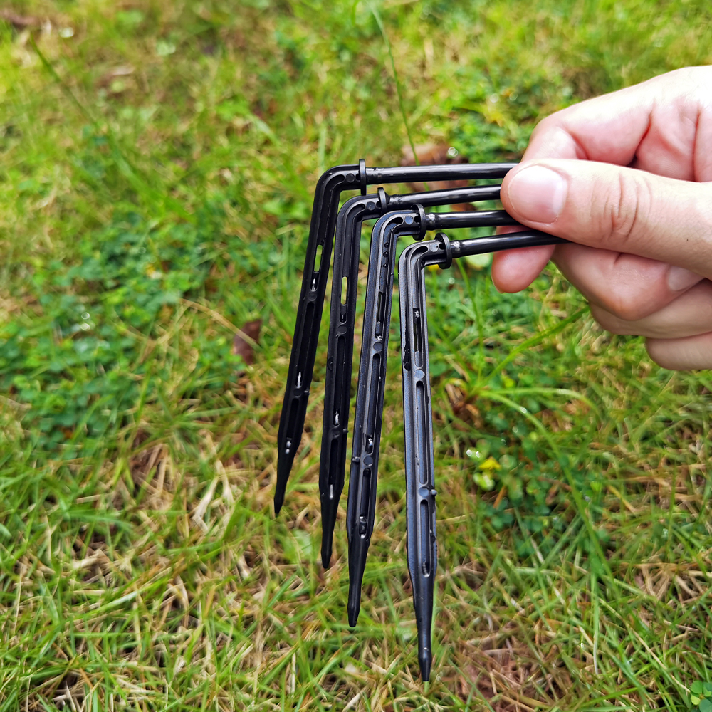 OASIS Greenhouse Drip Irrigation 4-way 3/5mm Drip Arrow 2-way Transmitter Irrigation Watering System for Bonsai Garden 10/20set