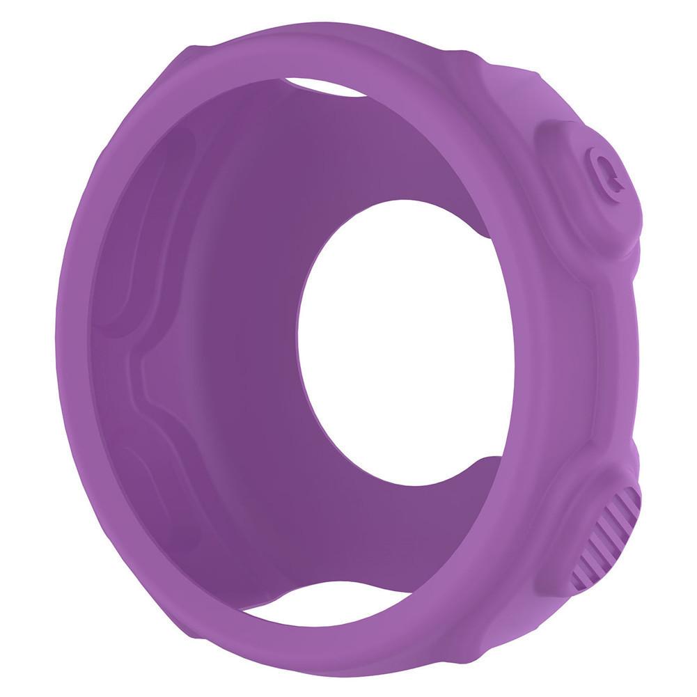 Para Garmin Forerunner 235 funda protectora de reloj para garmin forerunner 735xt funda de pantalla de reloj de muñeca de silicona: Purple