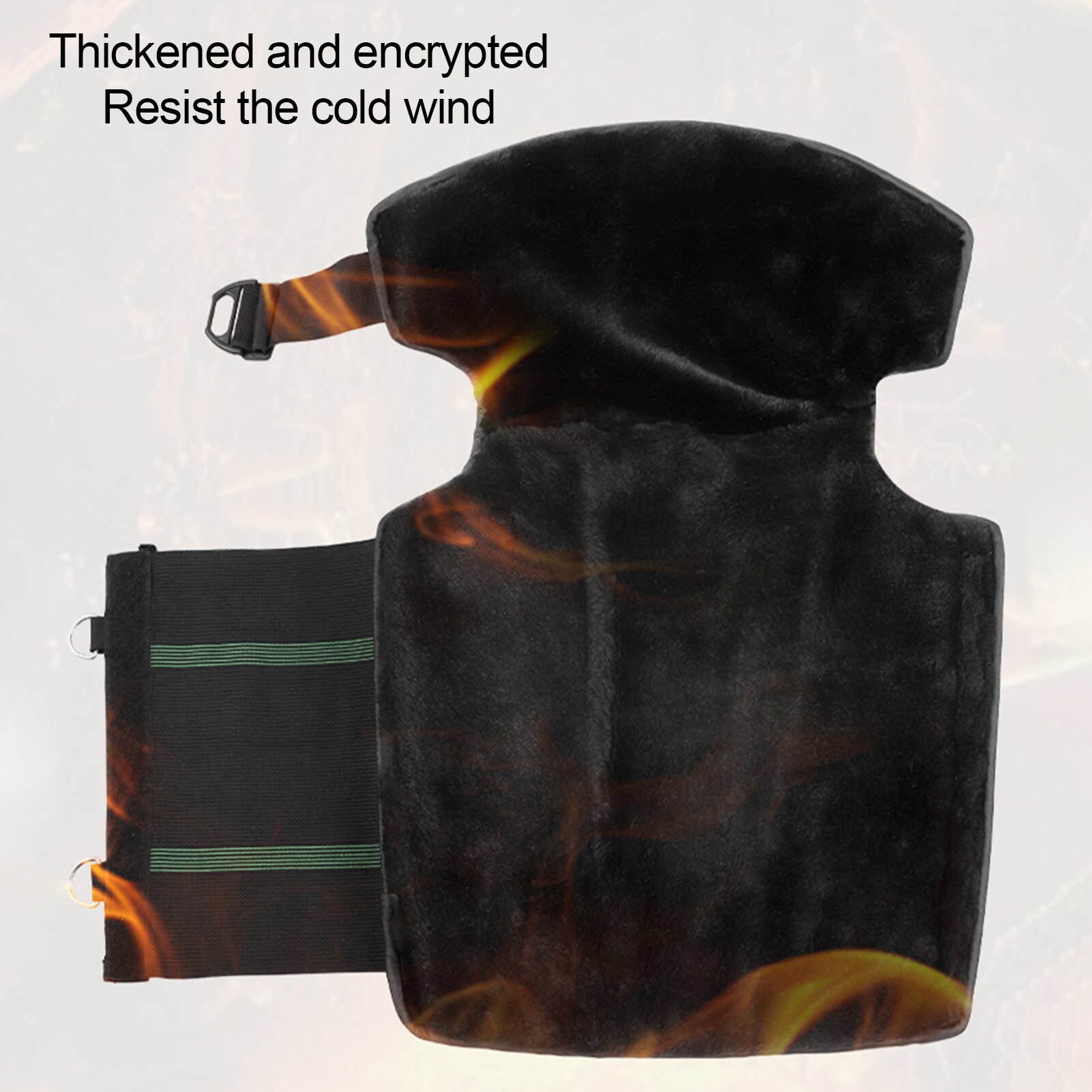 Zimowy motocykl ocieplacz na nogi nakolannik skuter kolana rękawy szelki wiatroszczelne legginsy pokrywa konna noga pokrywa odkryty ciepły rzepka