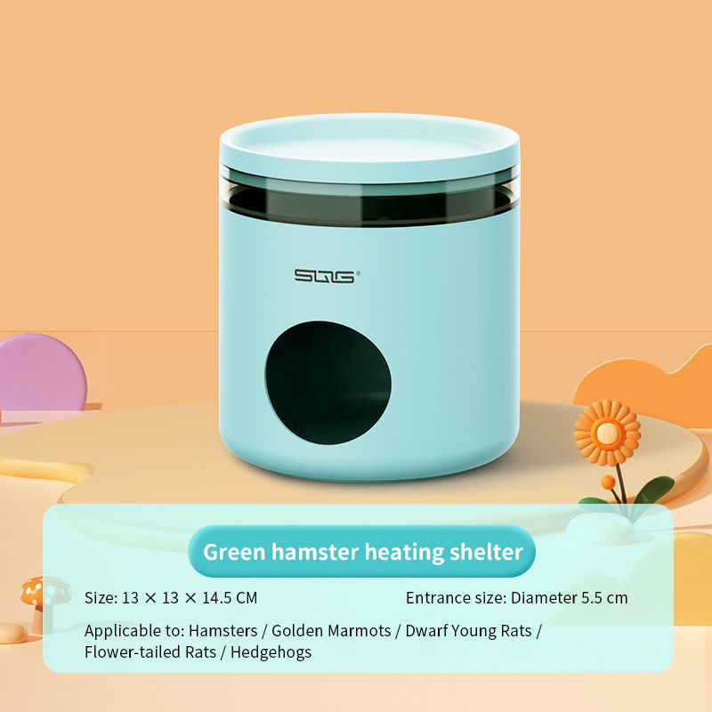 Hamster house insulation nest sleeping nest multifunctional cotton ball insulation winter supplies Golden Bear hedgehog house: Light Grey