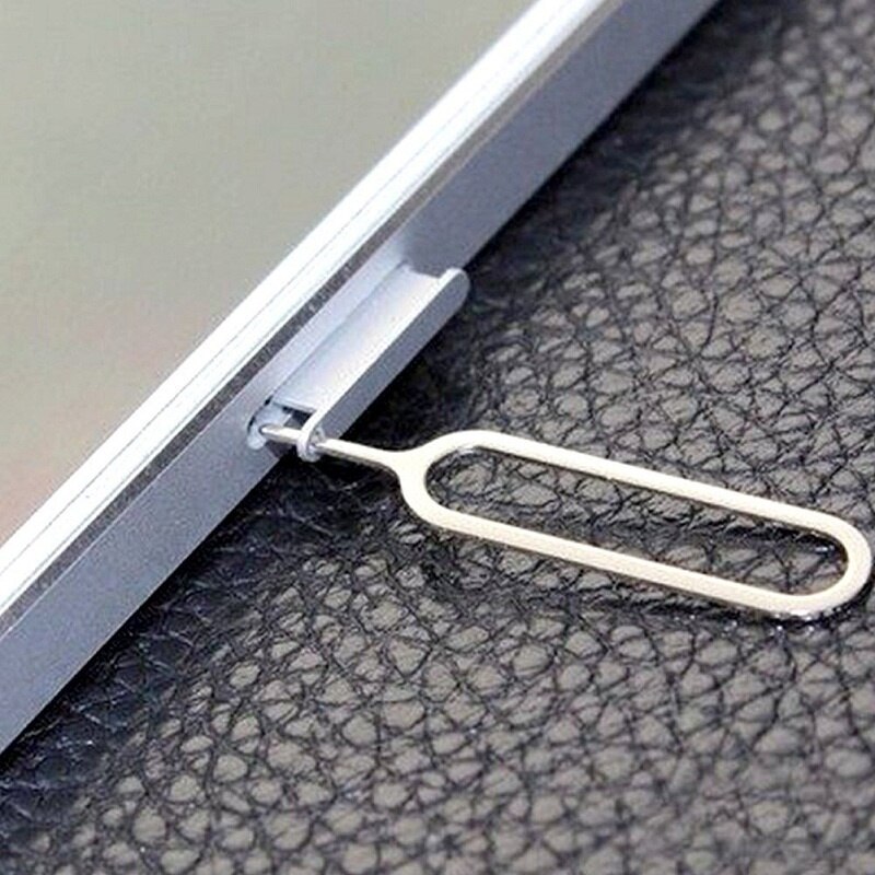 UVR 2 Stes Metal Micro SIM Card Tray with Open Ejector Pin For Apple iPhone 6 6S 6 Plus 6s Plus Sim Cards Adaptesr Sims Holder