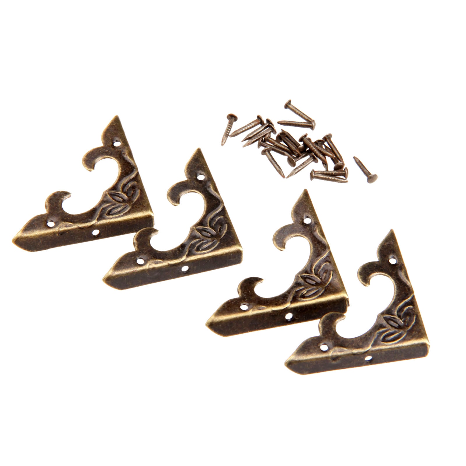 Squadretta Di Giunzione Angolo Staffe 90 Angolo 50x50x35x2,5 Zincato Per Armadi Di Legno Mobili Brace Shelf Supporter (Confezione Da 10 - Foto 5