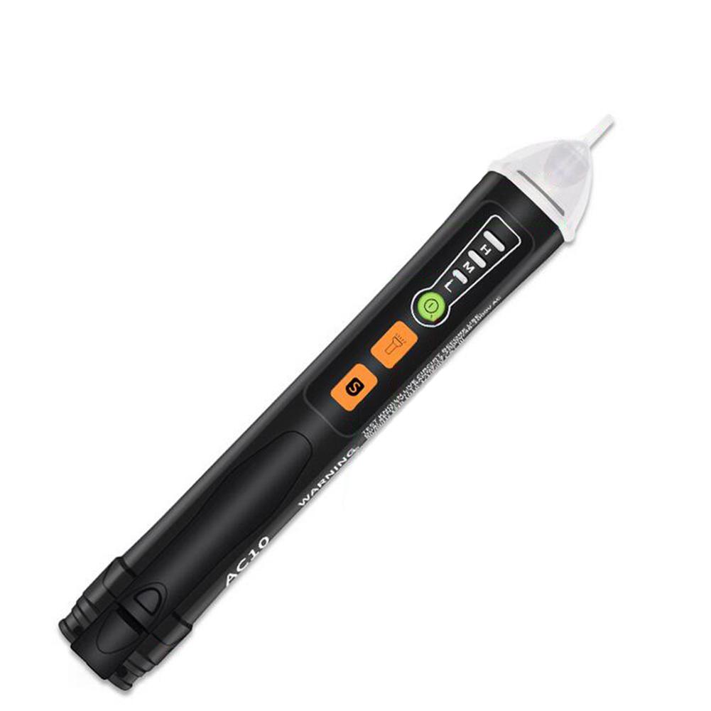 Spændingsdetektor smart firewire el-testpen berøringsfri spændingstester med led lommelygte buzzer alarm til elektriker