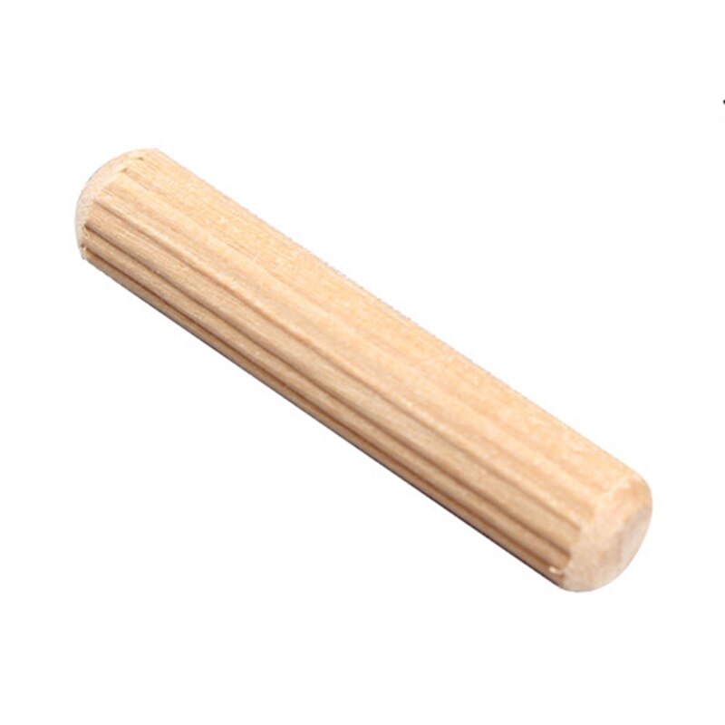 Perno de aguja de madera M6/M8/M10, redondo, balsa, corcho, sarga, clavos de madera, cuña, Conector de eje de madera, 40mm-60mm de longitud, 100 Uds.