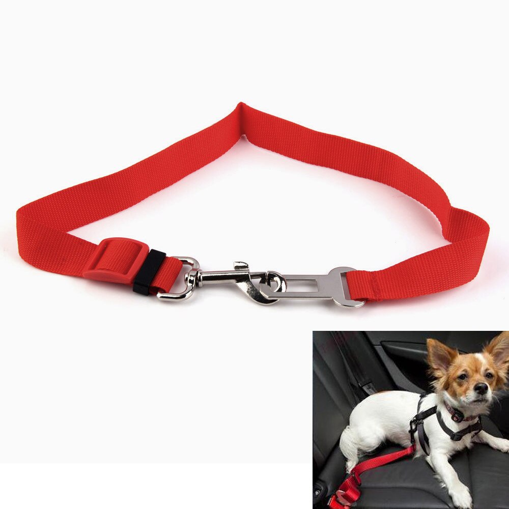 Product for Cat Pet Safety Belt Vehicle Car Dog Seatbelt Adjustable Harness