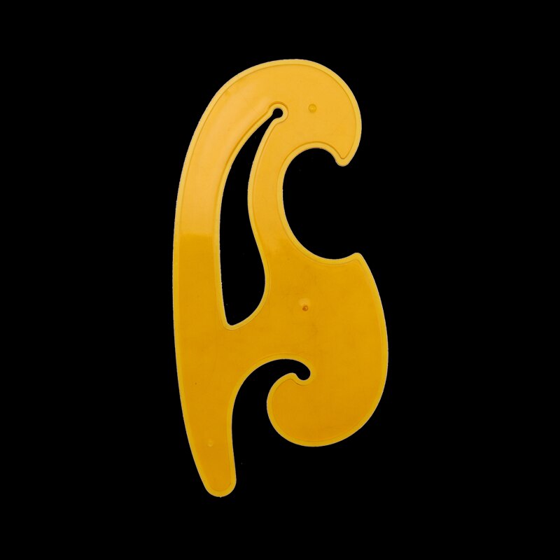 3Pcs Set Plastic French Curve Ruler Multi cloud Shape Drawing Tool Curve Template for Art Comics Animation /