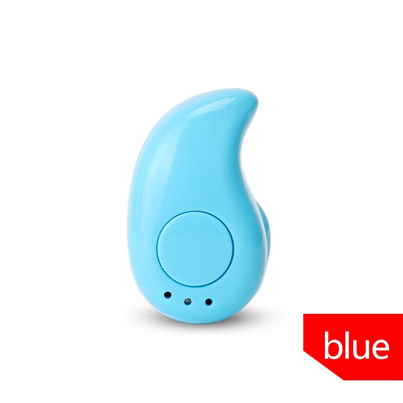 Mini Wireless Bluetooth Earphone in Ear Sport with Mic Handsfree Headset Earbuds for All Phone For Xiaomi Android Samsung Huawei: blue