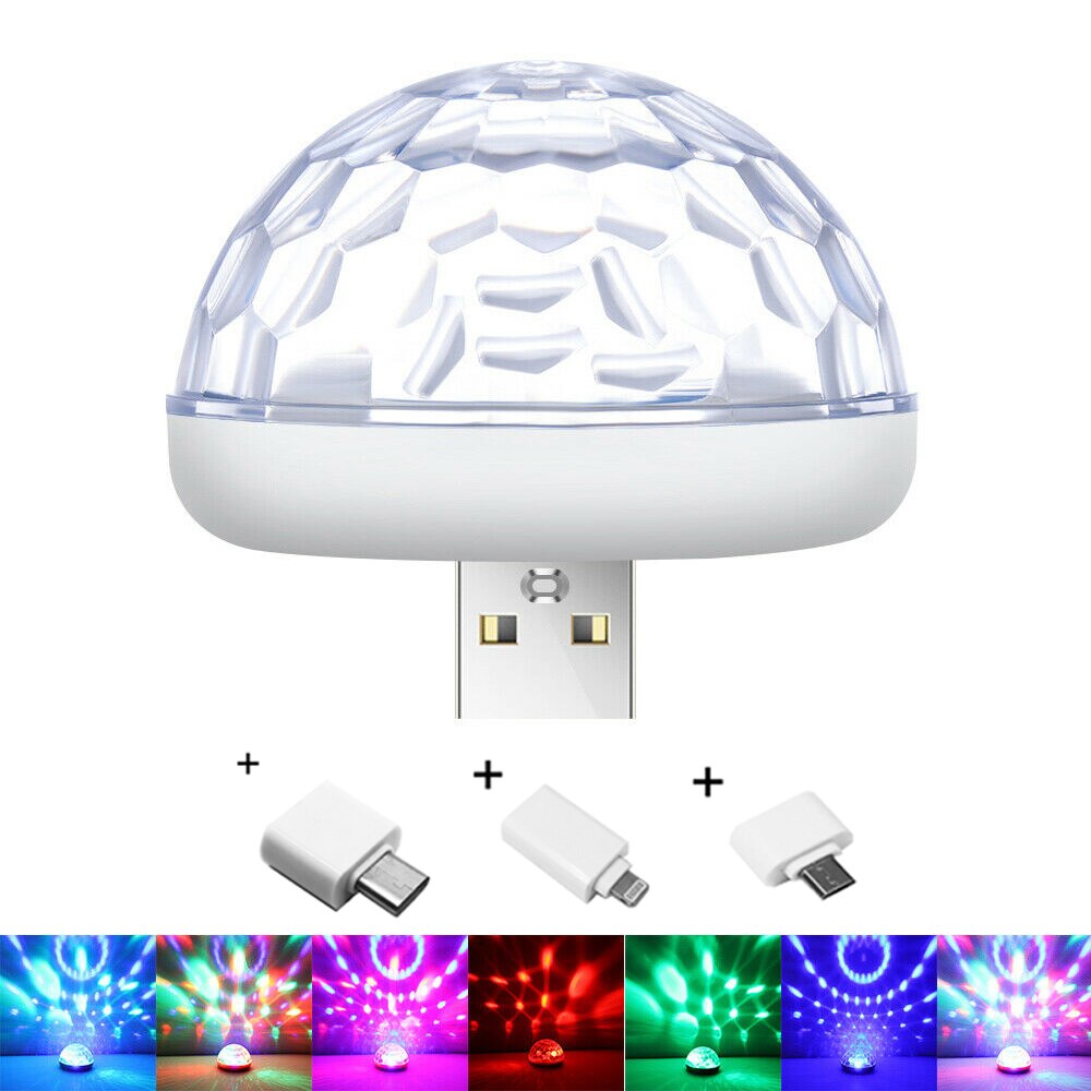 Neonväriset lamput moniväriset usb led auton sisävalaistussarja tunnelma valo mielenkiintoiset kannettavat autotyyliset koristeet