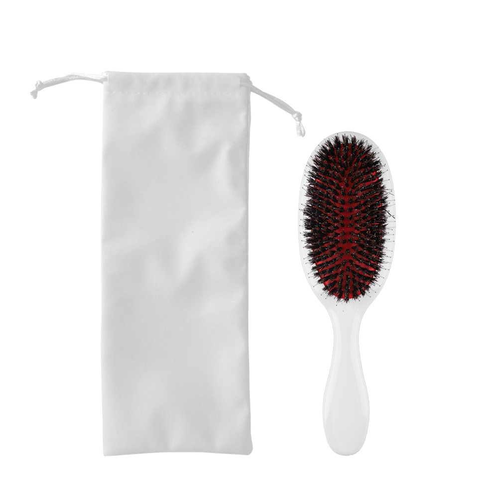ARLANY-cepillo de pelo con cerdas de jabalí, peine de masaje, herramienta de Peinado, accesorios de salón de belleza, herramienta para extensiones de cabello de peluquería: Azul
