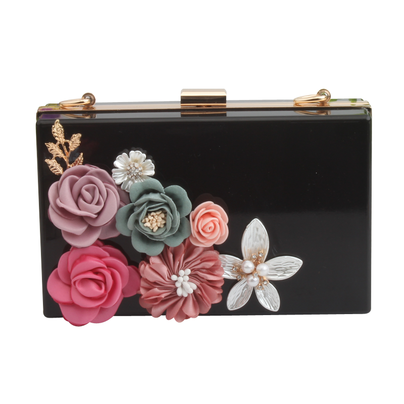 Sacs de soirée pour femmes, sac à main de luxe pour fête de mariage, sac à bandoulière Transparent pour mariée, pochette à chaîne transparente