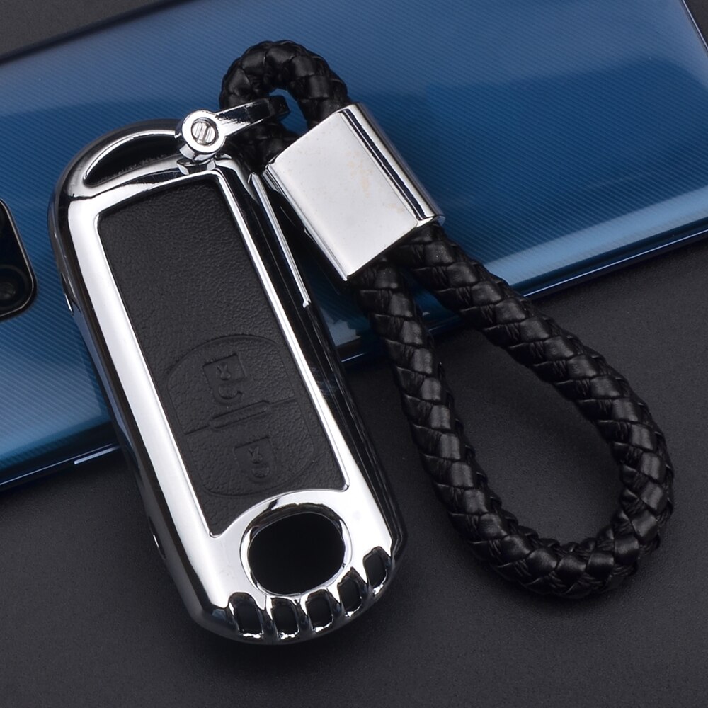 Nøkkel deksel bil fjernkontroll nøkkel deksel til mazda 2 3 6 axela atenza cx -5 cx5 cx-7 cx-9 smart 2/3 knapper: Yt -020-2- sb