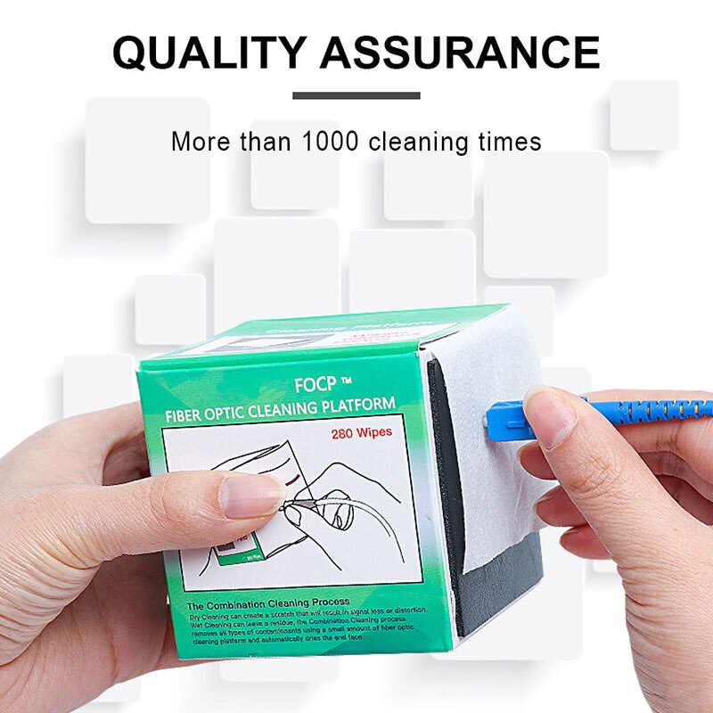 280pcs/box Fiber Cleaning Tool Dustfree Paper Fiber Optic Low-lint Wipes low dust wiping paper,fiber clean paper,FTTH tools