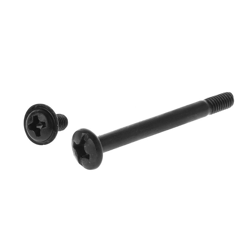 M2ec stück gemischte schrauben 8  m3x 6mm wasserkühlungs 30mm radiator-zubehör schwarz