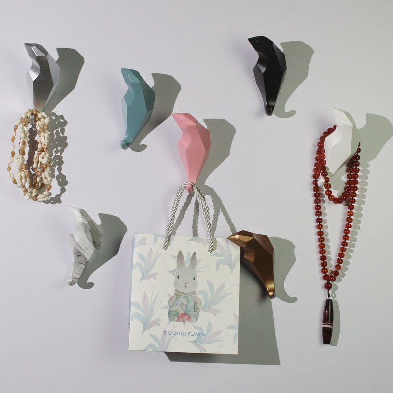 Hook Storage Decorative Clothes Hook Household Bird Storage Hanger Hat Hook Wall Hanging Porch Wall Hanging Key Hooks
